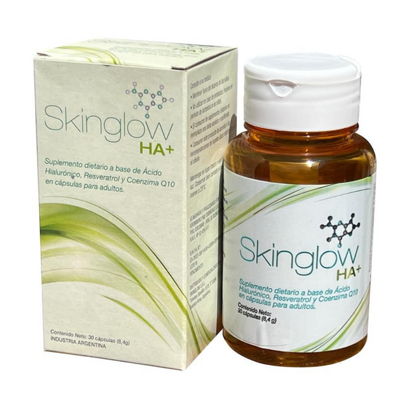 Colageno SKINGLOW HA+ con acido hialuronico y resveratrol